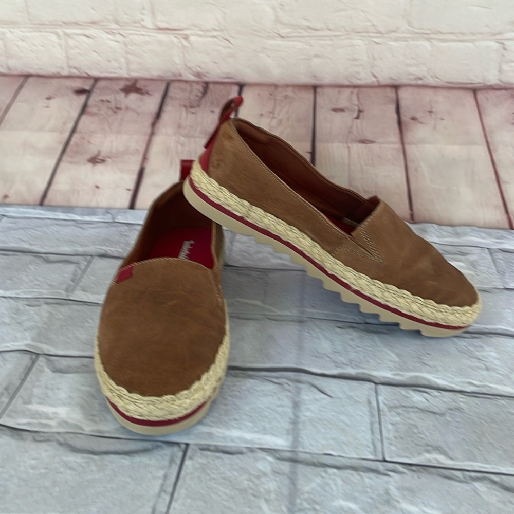 Timberland Art. Barcelona Bay classic leather skip ons brown size 7.5